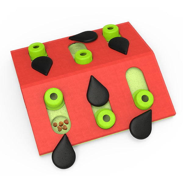 Nina Ottoson Melon Madness Puzzle & Play Cat Enrichment Toy