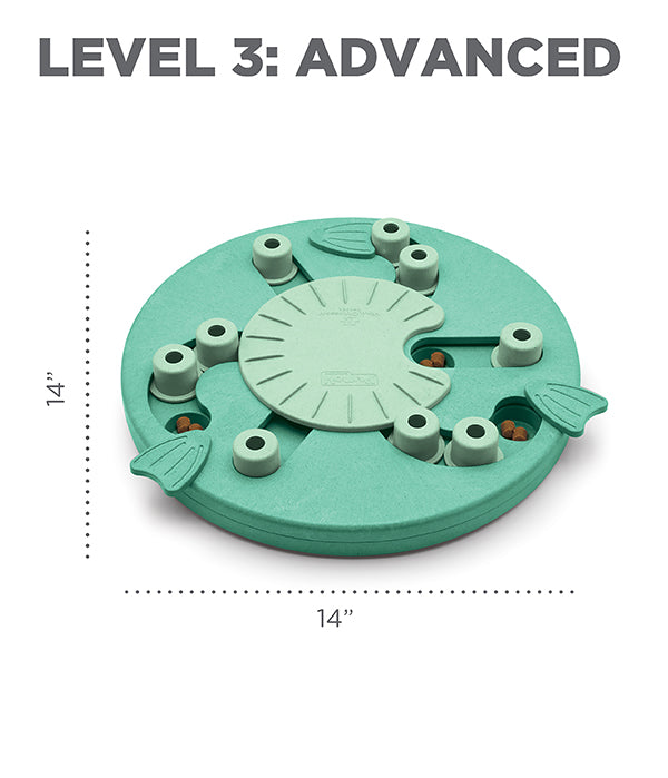 Nina Ottosson Dog Worker Green Dog Puzzle Toy