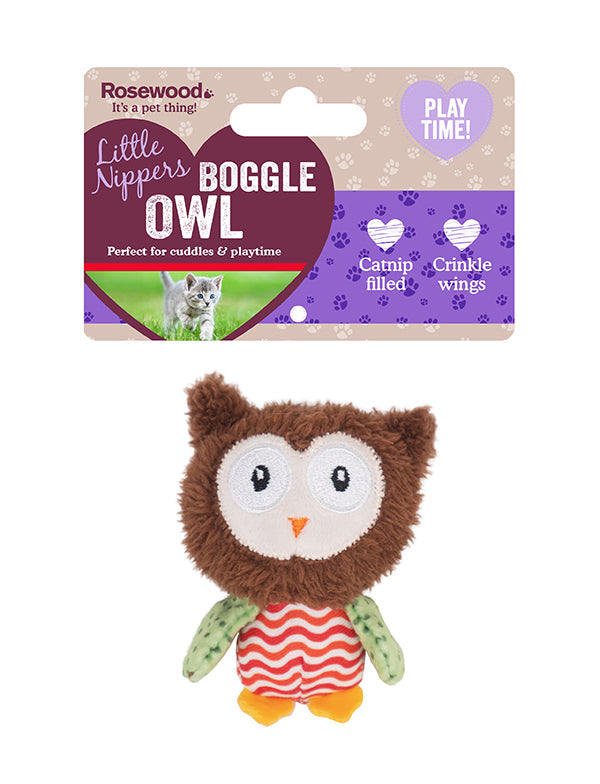 Cat, Little Nipper Boggle Owl