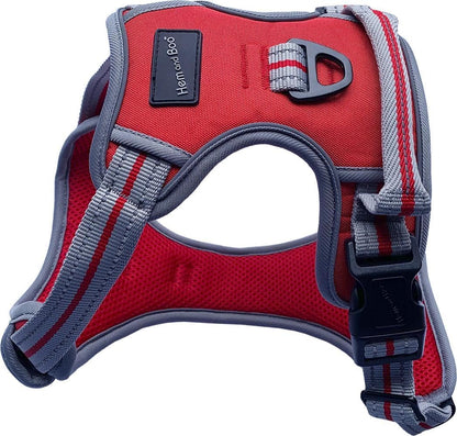 Hem and Boo Sports Dog Harness Red