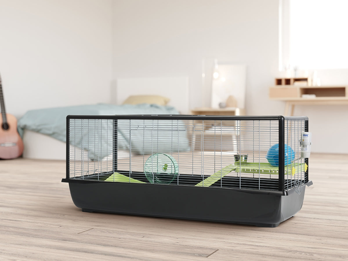 Hamster Plaza 120 Silver Black