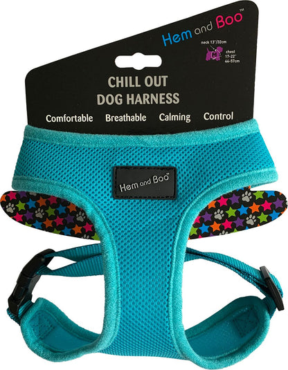 Hem&Boo Soft Mesh Harness Medium Aqua