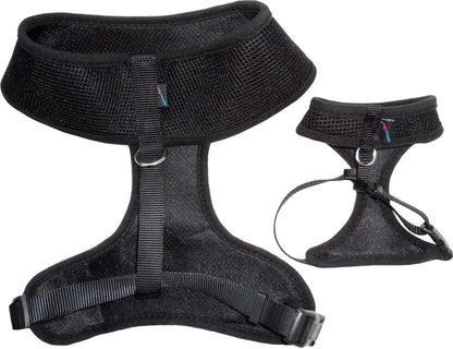 Hem&Boo Soft Mesh Harness Medium Black