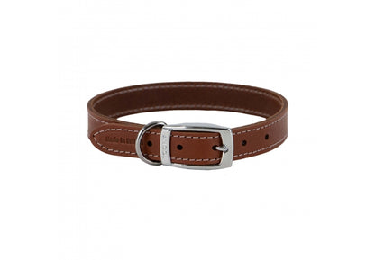 16" Plain Sewn Collar Tan Size 3