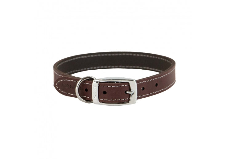 16" Plain Sewn Collar Oxblood Size 3