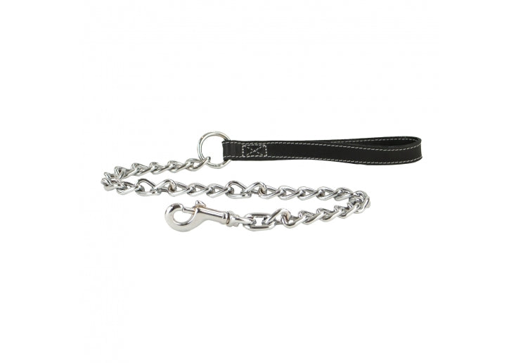 20" Black Extra Heavy Chain Lead With Trigger