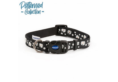 2-5 Black Daisy Collar