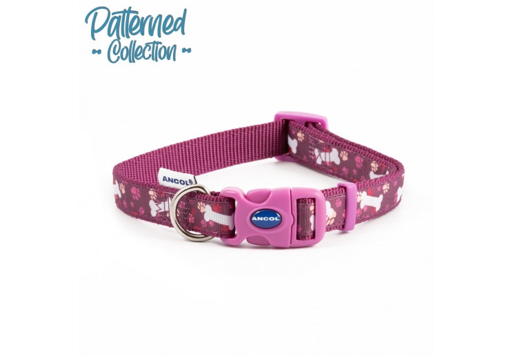 1-2 Purple Bone Collar