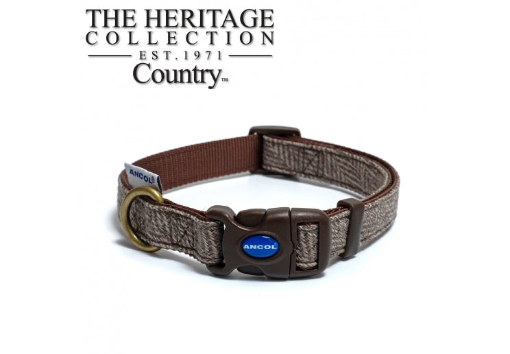 Herringbone Step Collar Med