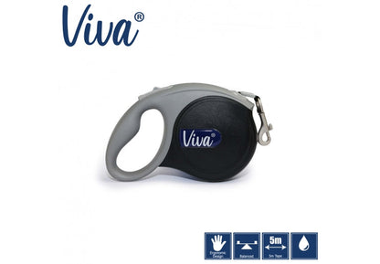 Sm Viva Black Retractable Lead