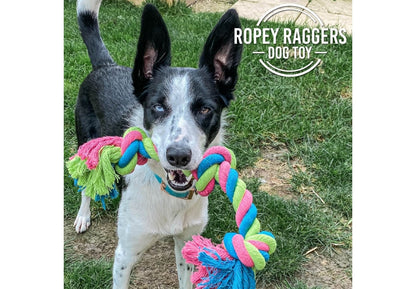 Ropey Ragger 3 Knot Bone DISC
