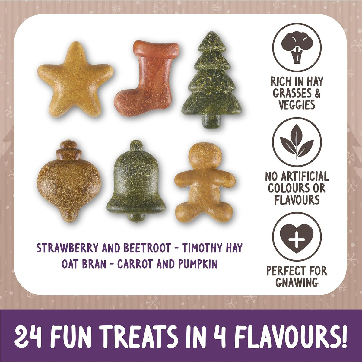 Rosewood Small Animal Veggie Burst Luxury Advent Calendar