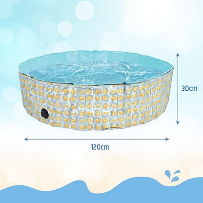Rosewood Paddling Pool - Lemon Print 120x120x30cm