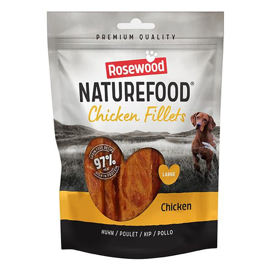 Naturefood Dog Treats - Chicken Fillets 150g