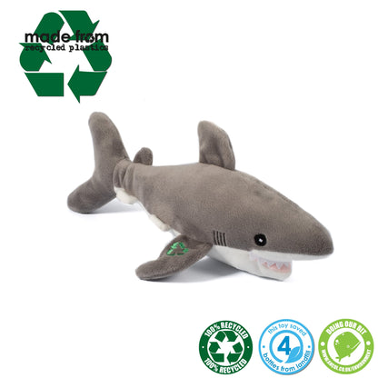 Shark Plush Dog Toy - Made From Recycled Materials