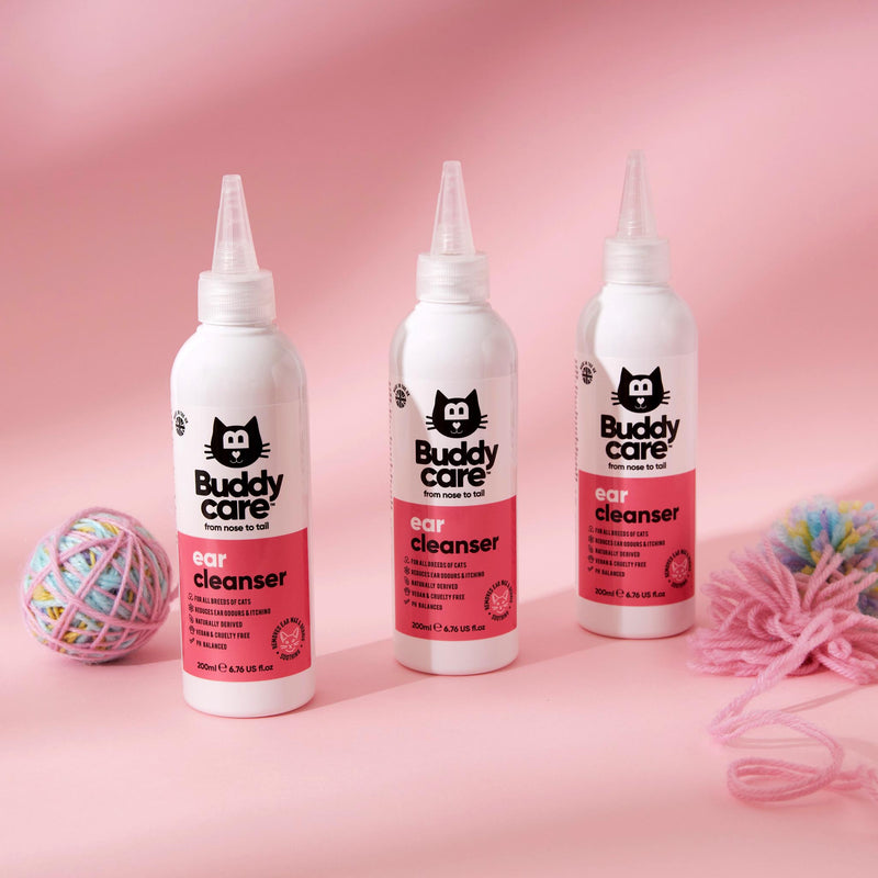 Buddycare Cat Ear Cleaner - 200ml / 6.76 fl oz