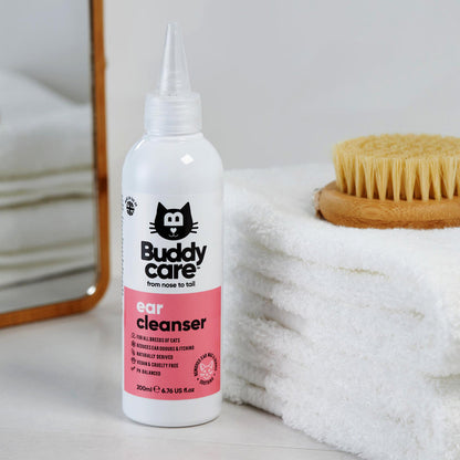 Buddycare Cat Ear Cleaner - 200ml / 6.76 fl oz
