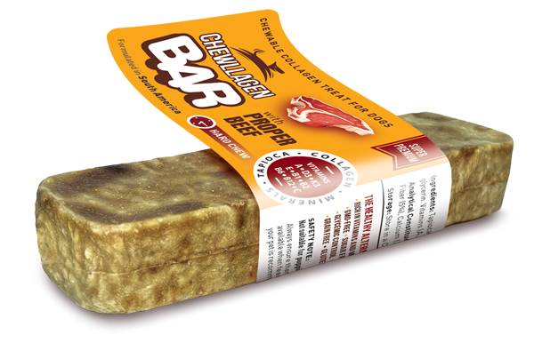 Chewllagen Medium BAR 5" Beef x24 Pieces