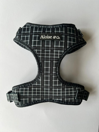 A&C Harness Black Tartan XS