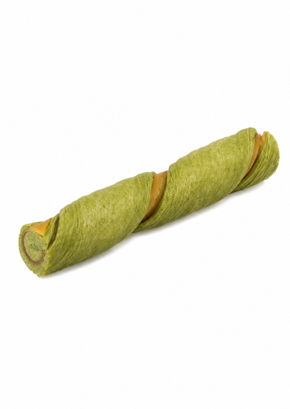 Veggie Bites Spinach and Broccolli Puffed Twisted Stick