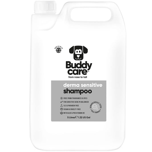 Buddy Care Dog Shampoo - Derma Sensitive - 5L / 1.32 Gal