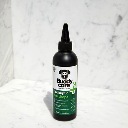 Buddycare Pet Antiseptic Ear Drops - 200ml / 6.76 fl oz