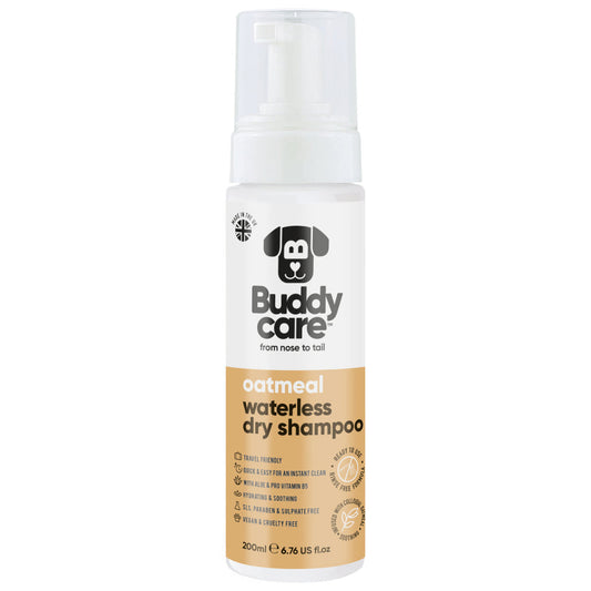 Waterless Dry Dog Shampoo - Oatmeal - 200ml