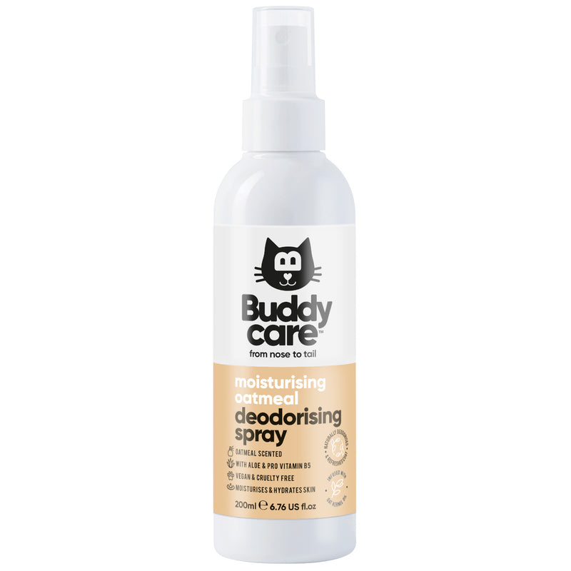 Buddycare Cat Deodorizing Spray - Oatmeal - 200ml / 6.76 fl oz