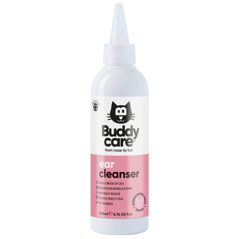 Buddycare Cat Ear Cleaner - 200ml / 6.76 fl oz