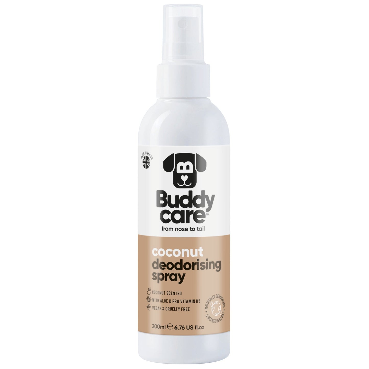 Dog Deodorizing Spray - Coconut - 200ml / 6.76 fl oz