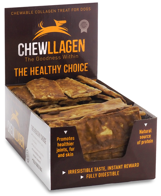 Chewllagen Chips 2x6" Beef x50 Pieces