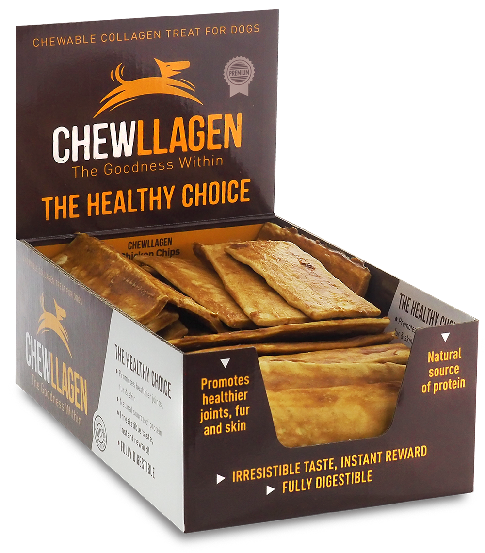 Chewllagen Chips 2x6" Chicken x50 Pieces