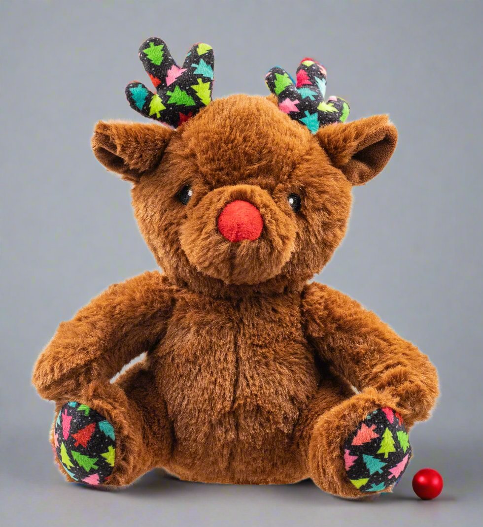 Teddy Rudolf Dog Toy