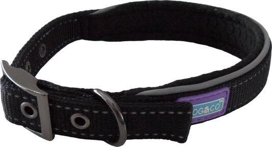 D&C Padded Collar Black Small