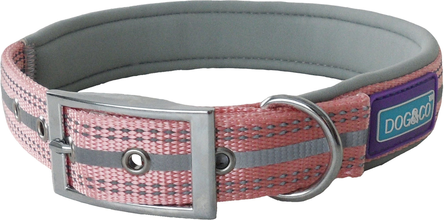 D&C Padded Collar Pink Medium