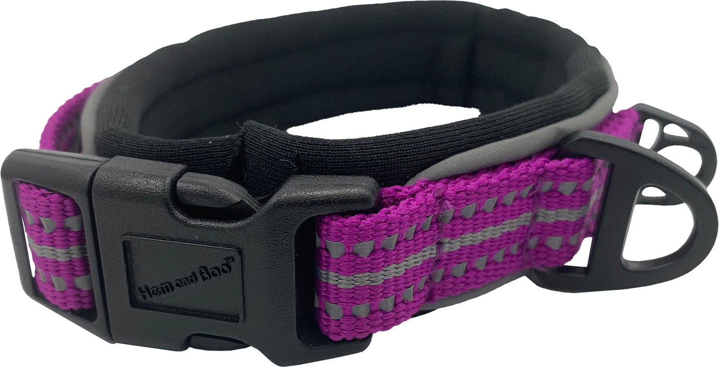 Purple Padded Sports Neo Collar - Medium