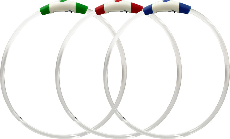 Flashing Collar Clear Colours