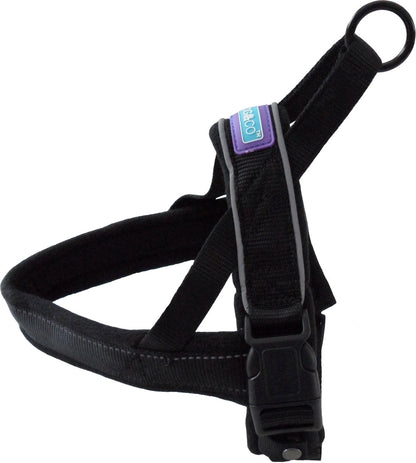 D&C XL Reflective Padded Harness Black