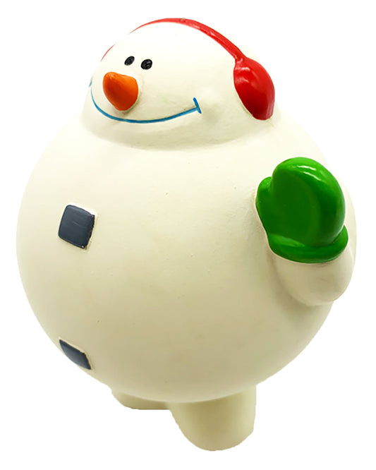 Latex Jolly Snowman Dog Toy