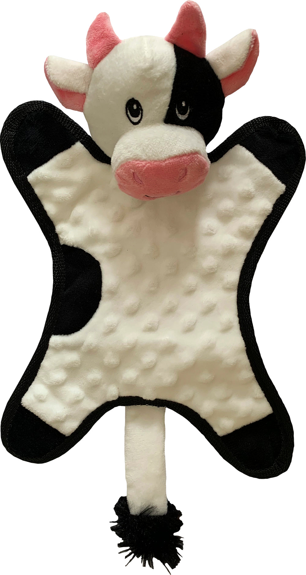 Flattie Farm Animal Dog Toy