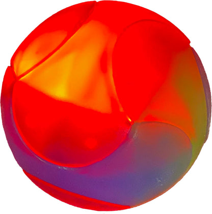 Flashing Panelled Ball - Mixed Colours