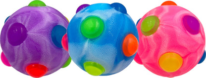 Flashing Nobbly Ball 10cm