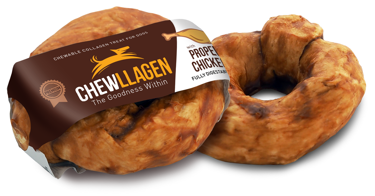 Chewllagen Small Donut 3.5" Chicken x15 Pieces