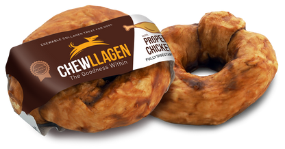Chewllagen Small Donut 3.5" Chicken x15 Pieces