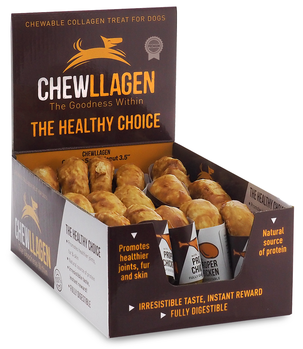 Chewllagen Small Donut 3.5" Chicken x15 Pieces