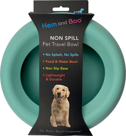 Silicon Non Splill Travel Bowl - Medium/Large