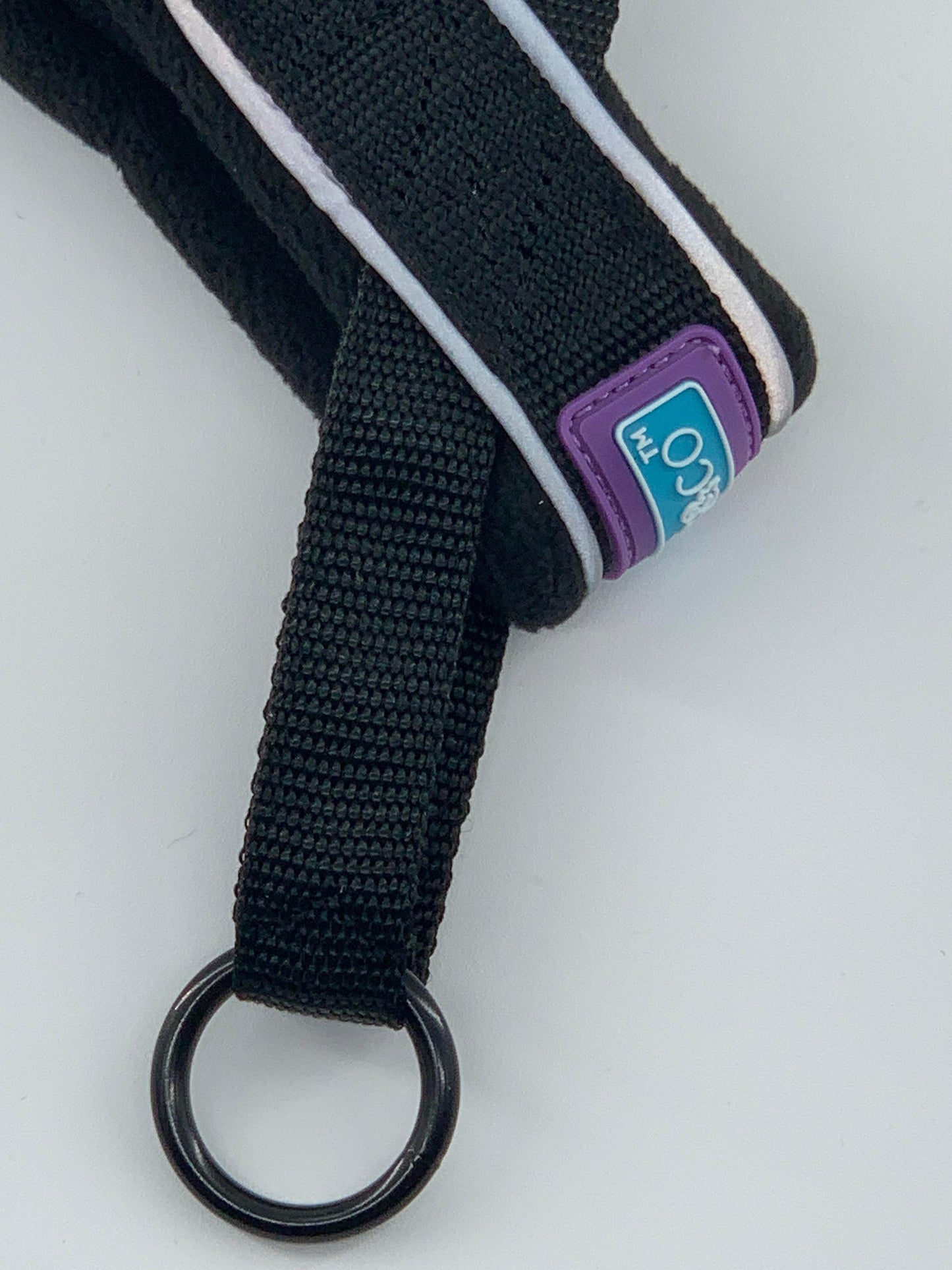 D&C Medium Reflective Padded Harness Purple