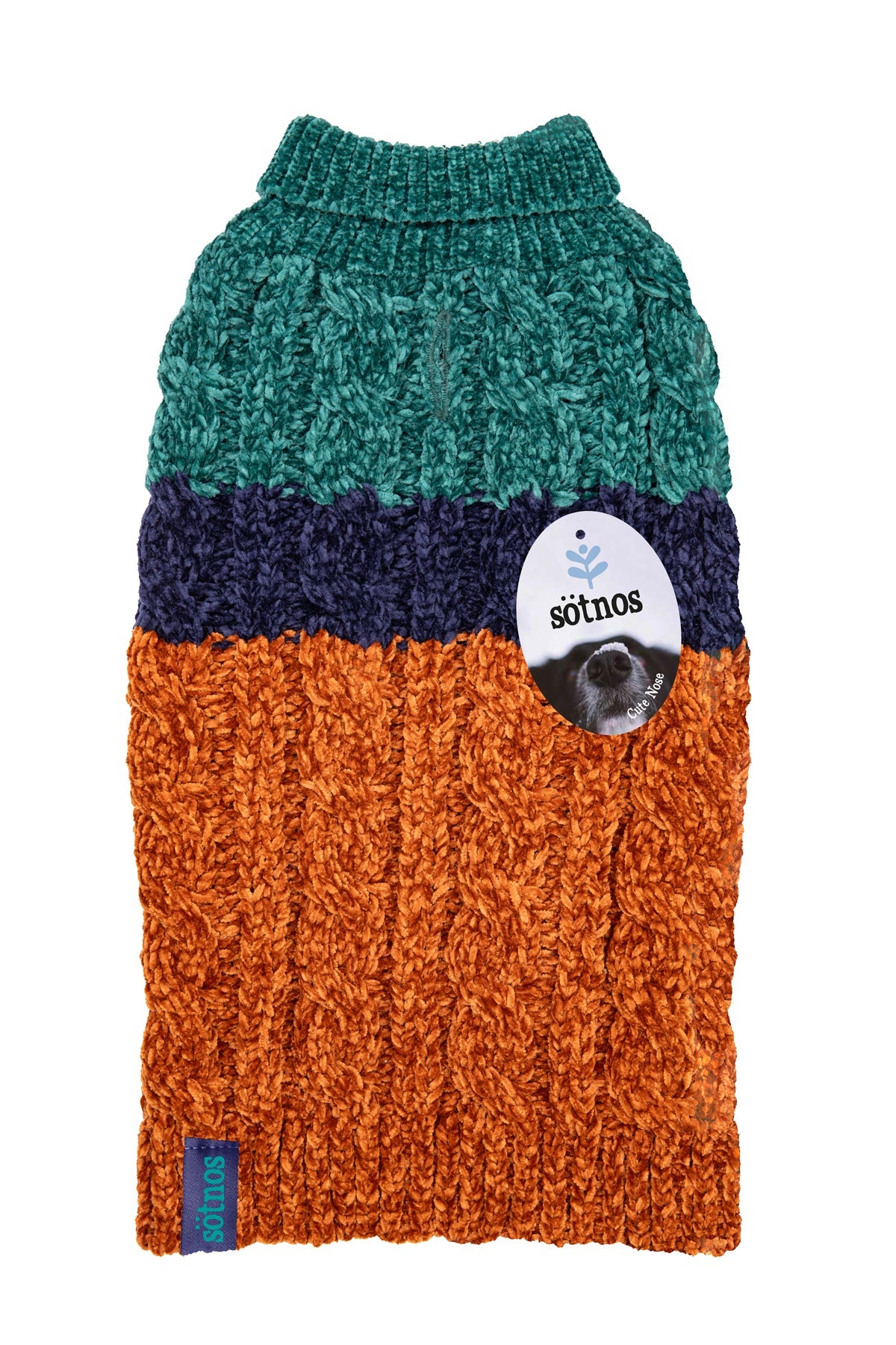 Sotnos Luxe Chenille Woodland Hue Jumper M