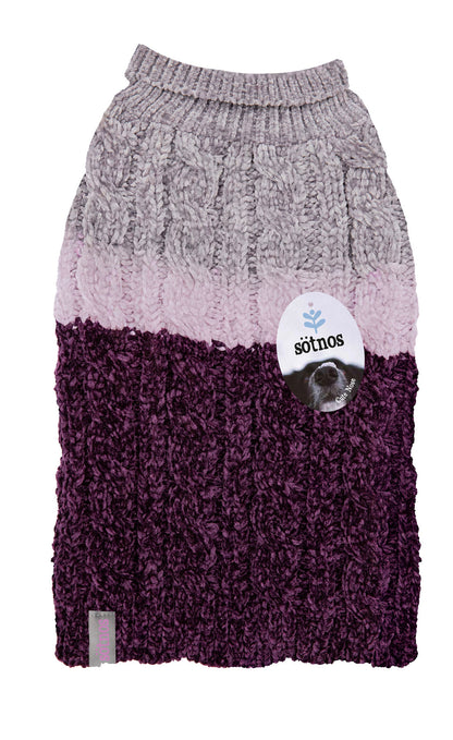 Sotnos Luxe Chenille Purple Haze Jumper L