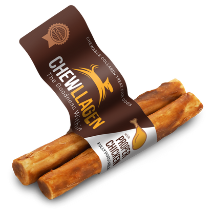 Chewllagen Medium Roll 5" 20mm 2pk Chicken x35 Pieces